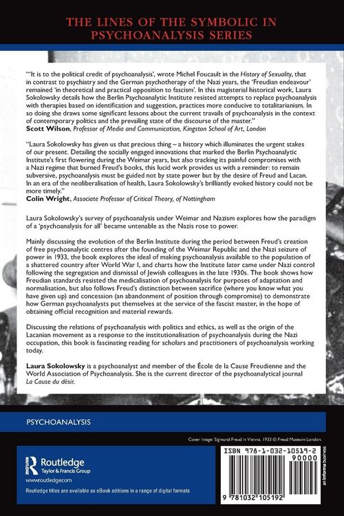 Produktbild: Psychoanalysis Under Nazi Occupation