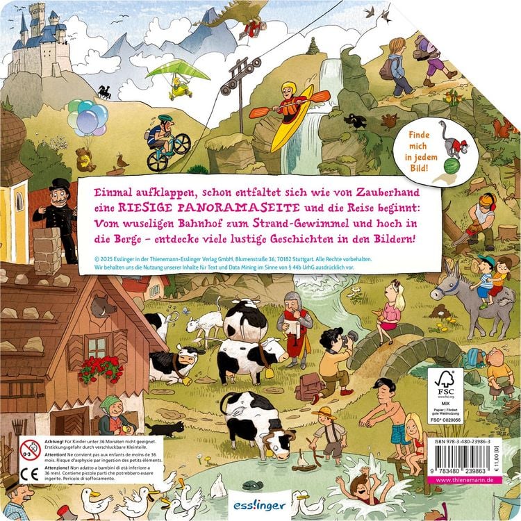 Produktbild: Das Aufklapp-Wimmelbuch