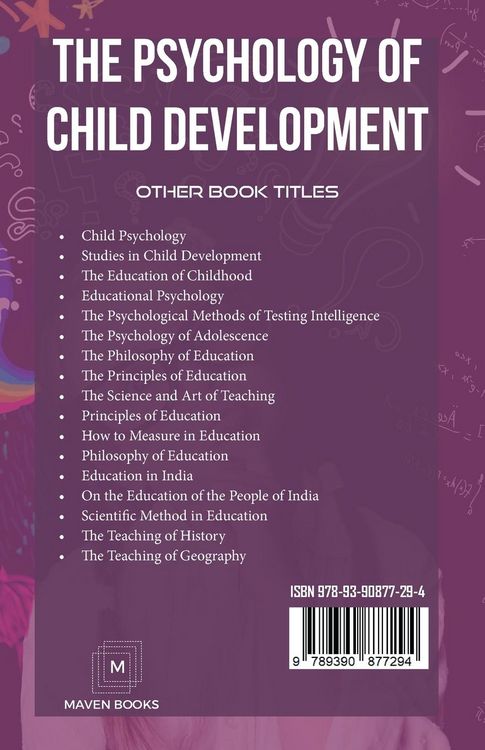 Produktbild: The Psychology of Child Development