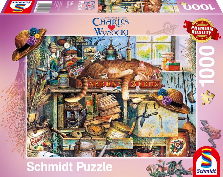 Produktbild: Remington, der Gärtner, Charles Wysocki Puzzle 1.000 Teile