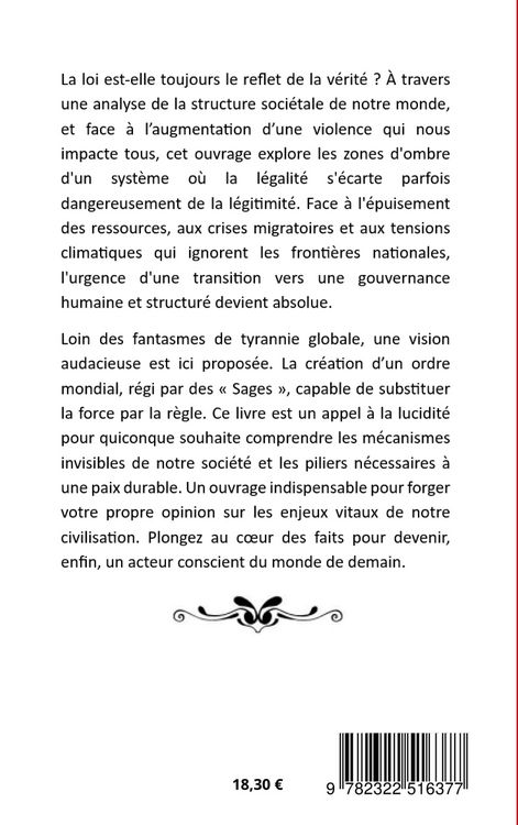Produktbild: Justice: L'Int&eacute;r&ecirc;t d'un Ordre Mondial