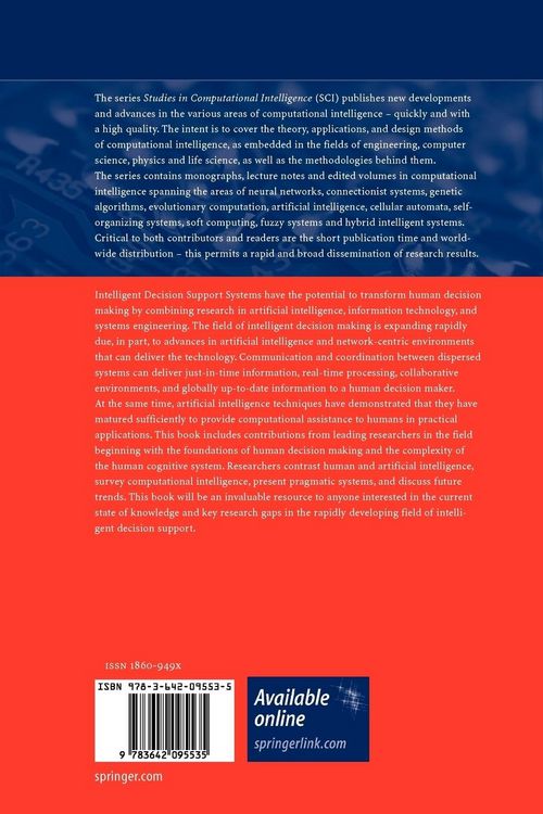 Produktbild: Intelligent Decision Making: An AI-Based Approach