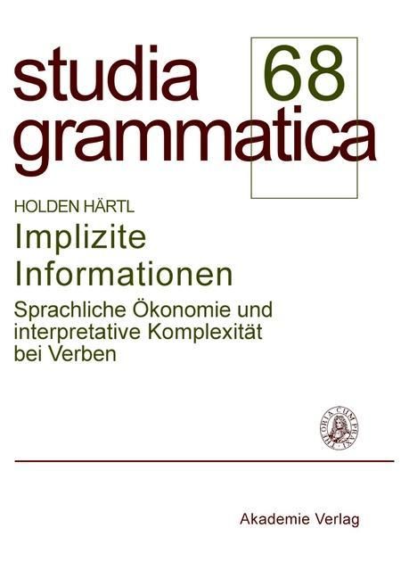 Produktbild: Implizite Informationen