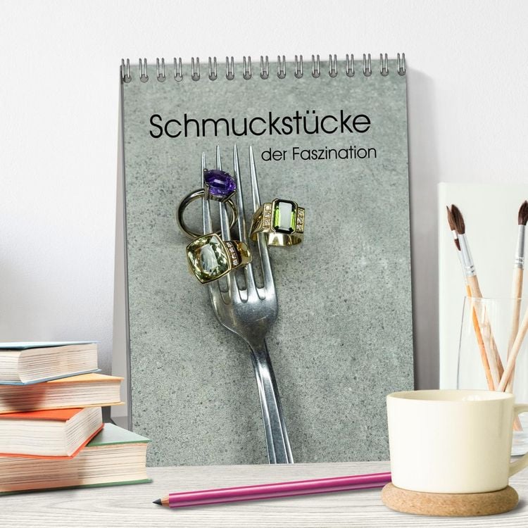 Produktbild: Schmuckst&uuml;cke der Faszination (Tischkalender 2026 DIN A5 hoch), CALVENDO Monatskalender