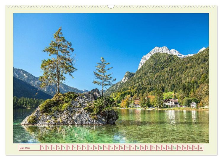 Produktbild: Deutschland Sch&ouml;ne Heimat (Wandkalender 2026 DIN A2 quer), CALVENDO Monatskalender