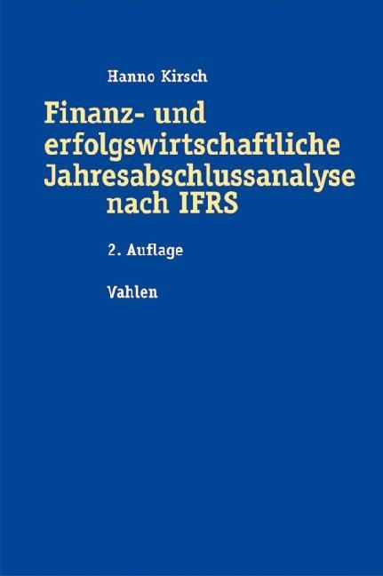 Produktbild: Finanz- und erfolgswirtschaftliche Jahresabschlussanalyse nach IFRS