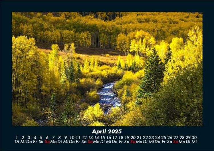 Produktbild: Berge 2025 Fotokalender DIN A5