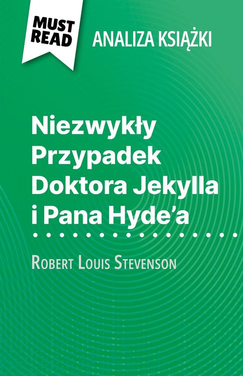 Produktbild: Niezwykly Przypadek Doktora Jekylla i Pana Hyde'a ksiazka Robert Louis Stevenson (Analiza ksiazki)