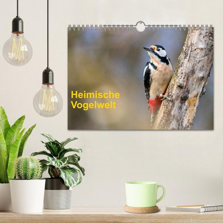 Produktbild: Heimische Vogelwelt (Wandkalender 2027 DIN A4 quer), CALVENDO Monatskalender