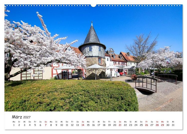 Produktbild: Hofheim Idylle am Tauns (Wandkalender 2027 DIN A2 quer), CALVENDO Monatskalender