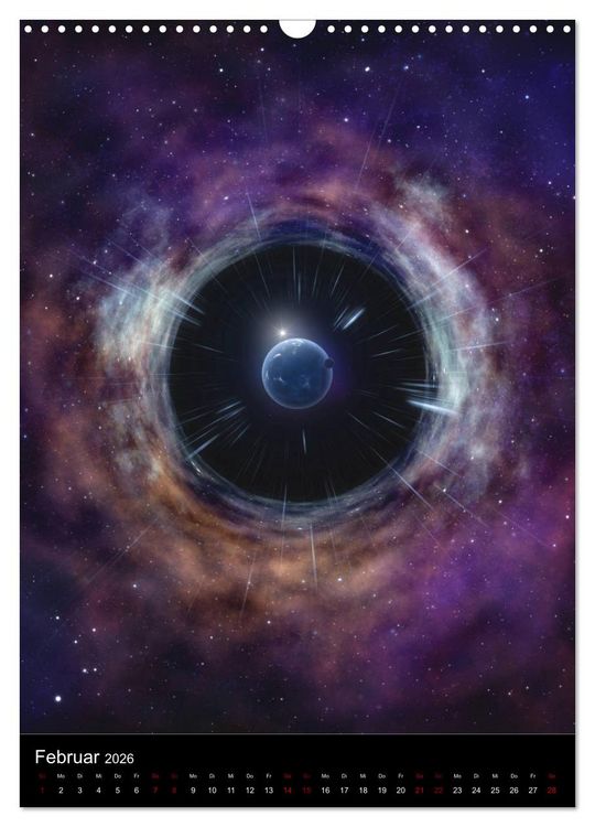 Produktbild: Weit entfernte Welten (Wandkalender 2026 DIN A3 hoch), CALVENDO Monatskalender
