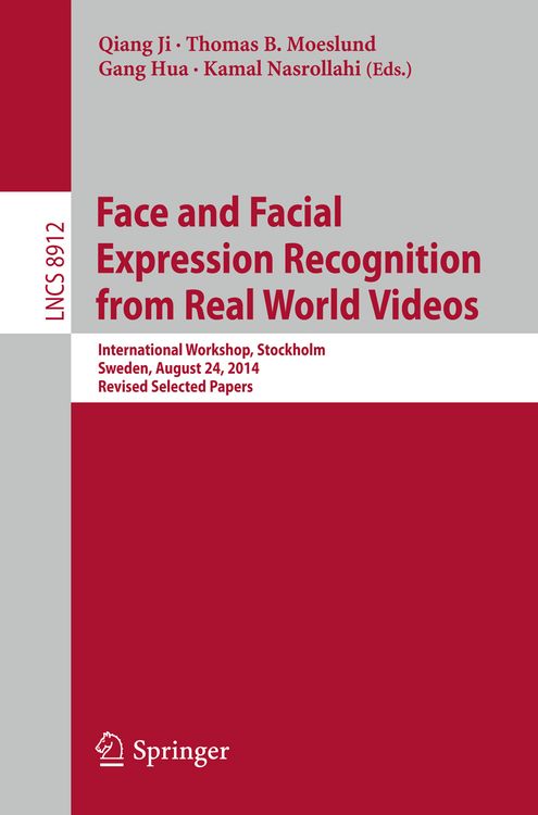 Produktbild: Face and Facial Expression Recognition from Real World Videos