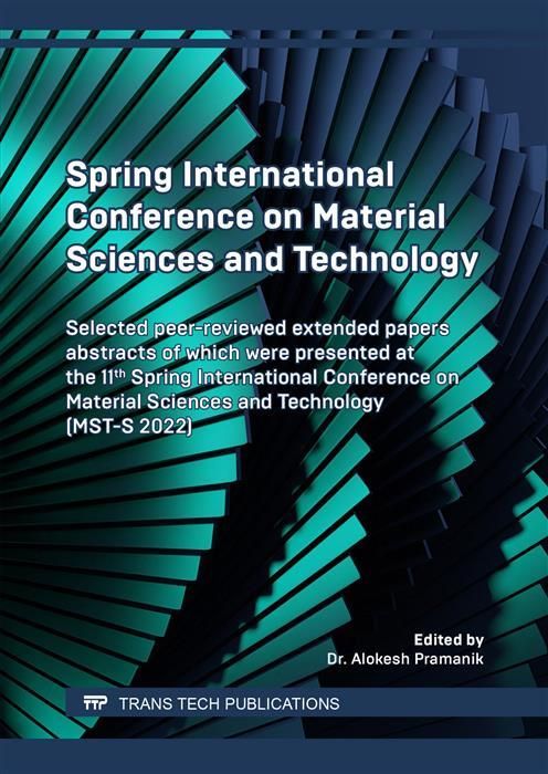 Produktbild: Spring International Conference on Material Sciences and Technology