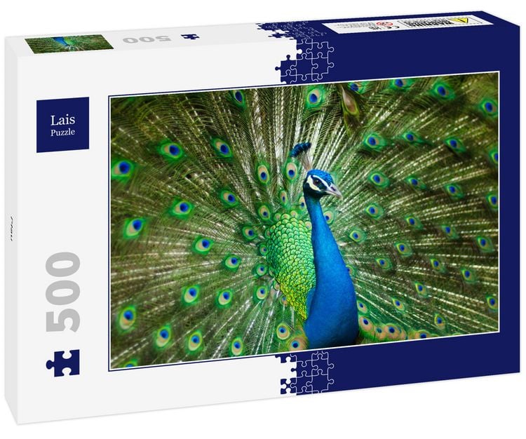 Produktbild: Lais Puzzle Pfau 500 Teile