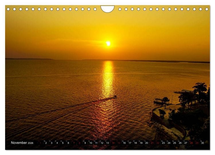 Produktbild: Amazonas - Faszination Regenwald (Wandkalender 2026 DIN A4 quer), CALVENDO Monatskalender