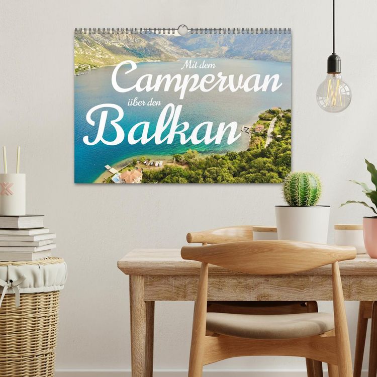 Produktbild: Mit dem Campervan &uuml;ber den Balkan (Wandkalender 2026 DIN A3 quer), CALVENDO Monatskalender