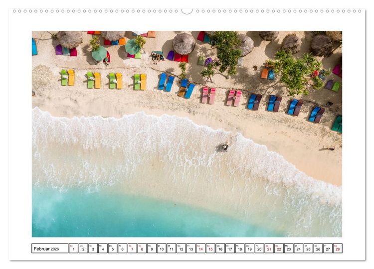 Produktbild: Traumstr&auml;nde - Naturparadiese aus aller Welt (Wandkalender 2026 DIN A2 quer), CALVENDO Monatskalender