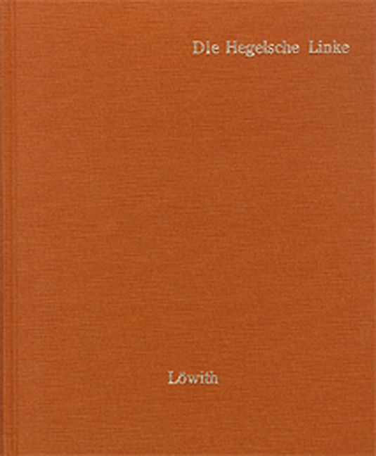 Produktbild: Die Hegelsche Linke