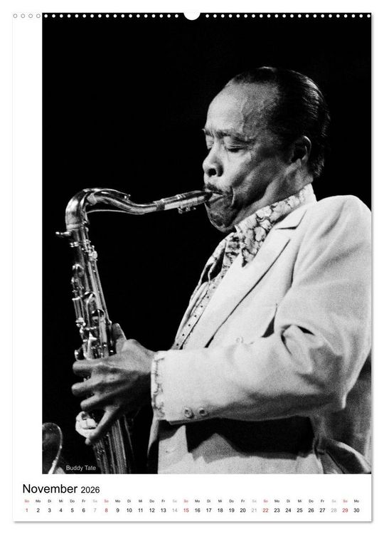 Produktbild: Jazz live (Wandkalender 2026 DIN A2 hoch), CALVENDO Monatskalender