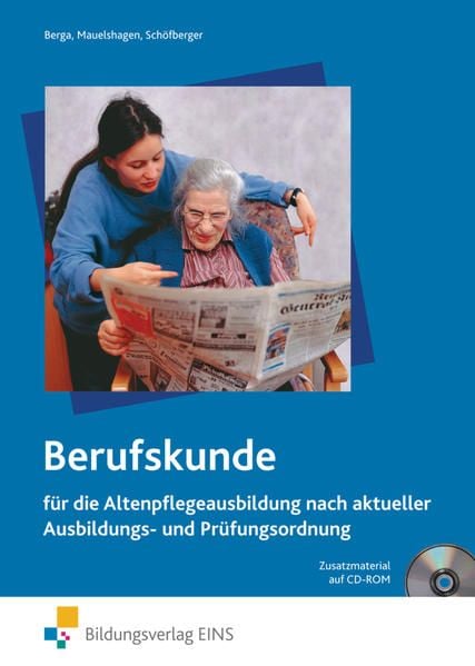 Produktbild: Berufskunde/Altenpflege Lehr-/Fachb./m. CD-ROM