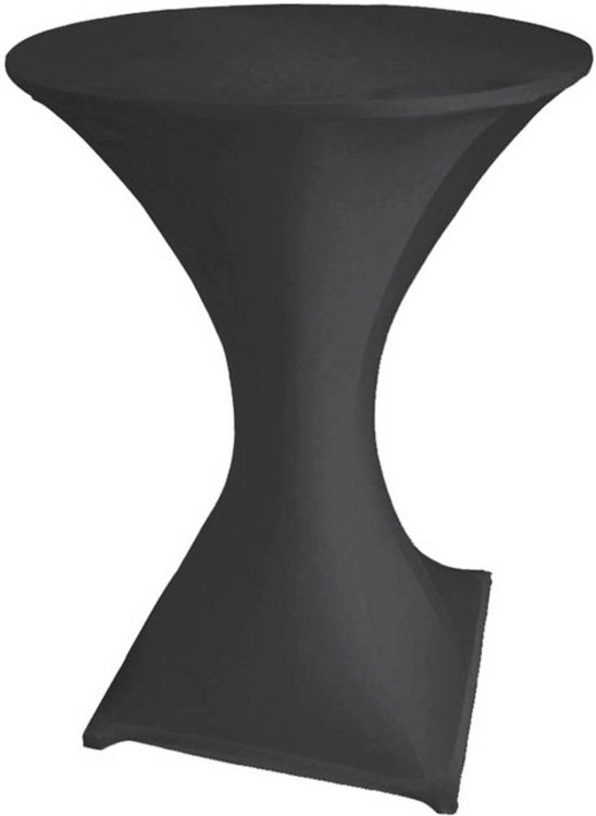 Produktbild: Perel Standing table cover Stehtisch&uuml;berzug Schwarz FP201