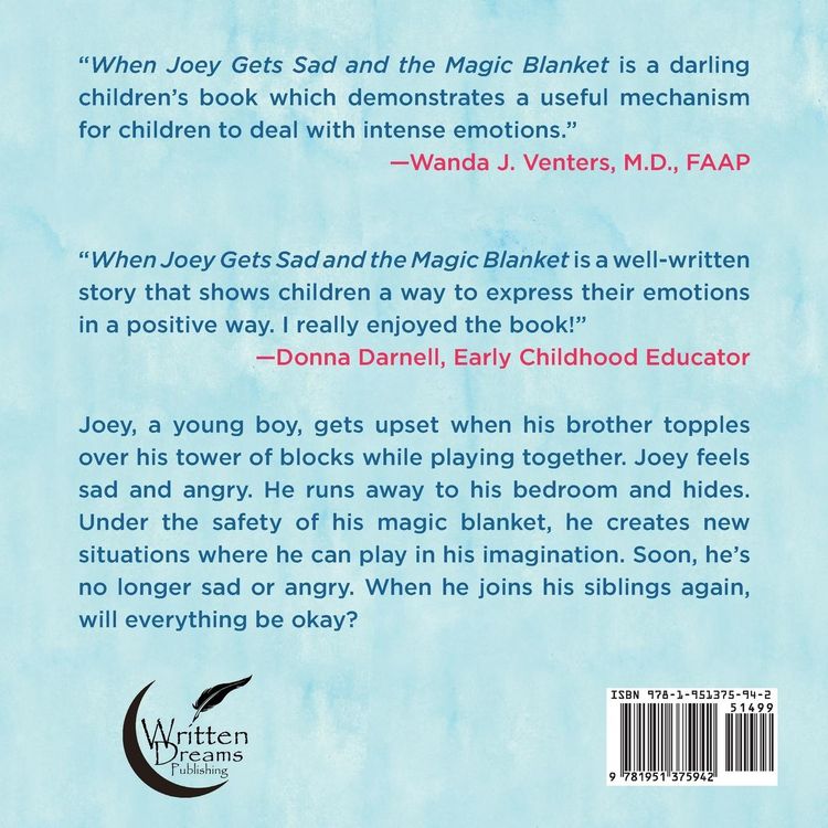 Produktbild: When Joey Gets Sad and the Magic Blanket