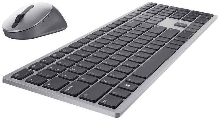 Produktbild: Dell Premier KM7321W Funk, Bluetooth&reg; Tastatur, Maus-Set Deutsch, QWERTZ Titan