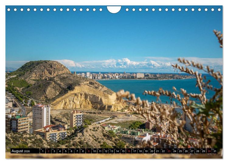 Produktbild: ALICANTE INSIDE - Monatskalender &uuml;ber die Stadt Alicante (Wandkalender 2026 DIN A4 quer), CALVENDO Monatskalender
