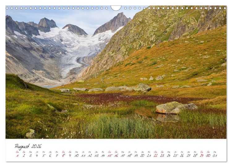 Produktbild: Schweizer Berglandschaften (Wandkalender 2026 DIN A3 quer), CALVENDO Monatskalender