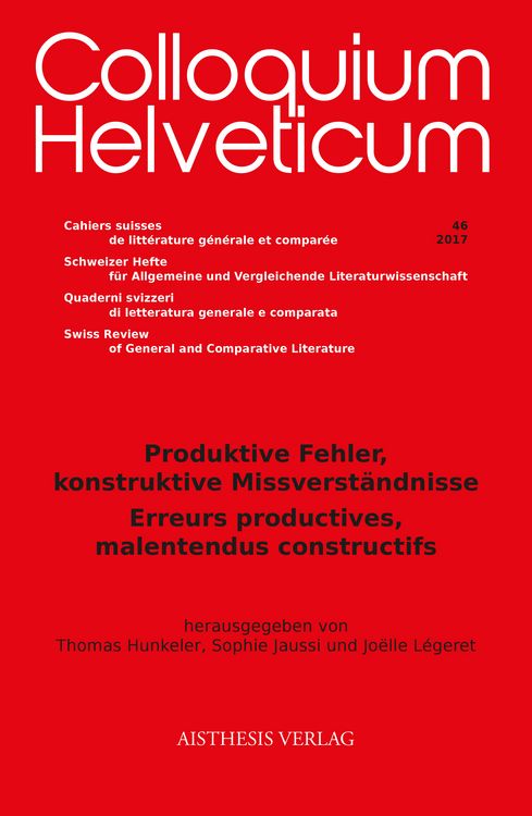 Produktbild: Produktive Fehler, konstruktive Missverst&auml;ndnisse // Erreurs productives, malentendus constructifs