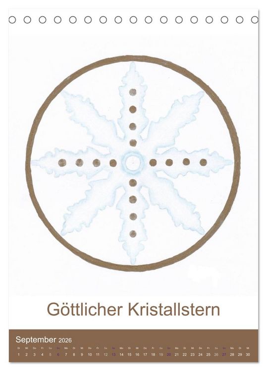 Produktbild: Atlantisheilsymbole (Tischkalender 2026 DIN A5 hoch), CALVENDO Monatskalender