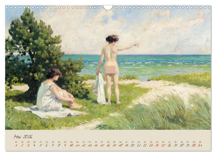 Produktbild: Strandgef&uuml;hle (Wandkalender 2026 DIN A3 quer), CALVENDO Monatskalender