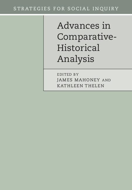 Produktbild: Advances in Comparative-Historical Analysis