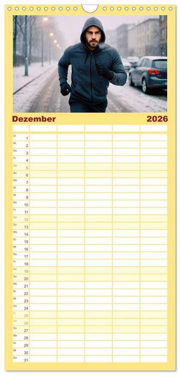 Produktbild: Familienplaner 2026 - MMA Mixed Martial Arts mit 5 Spalten (Wandkalender, 21 x 45 cm) CALVENDO