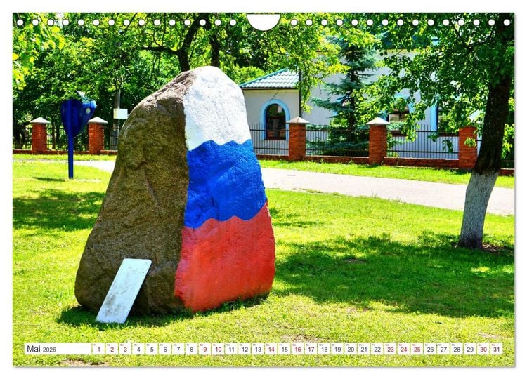 Produktbild: Alle St&ouml;rche sind schon da - Ein Dorf in Ostpreu&szlig;en und seine Sommerg&auml;ste (Wandkalender 2026 DIN A4 quer), CALVENDO Monatskalender