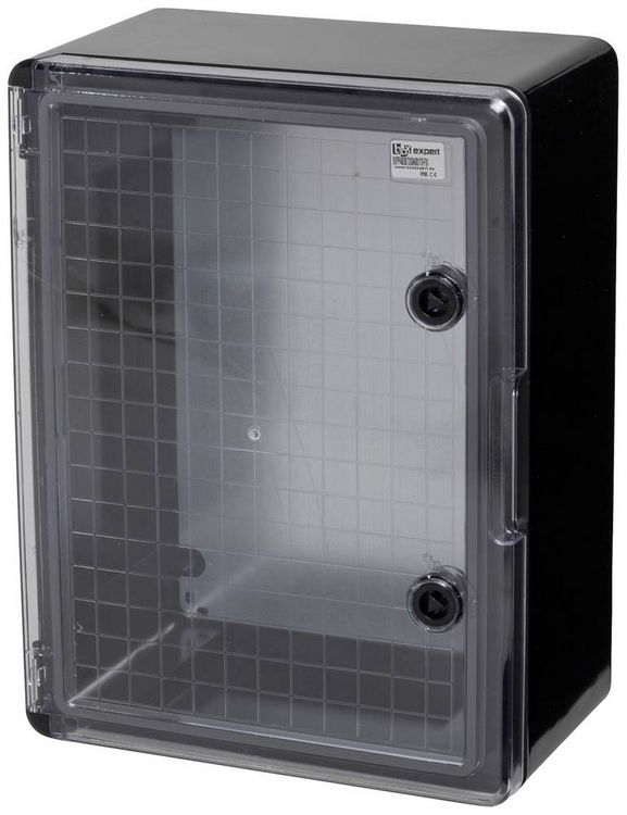 Produktbild: Boxexpert BXPPABSBT300400170-F01 Installations-Geh&auml;use 170 x 300 x 400 ABS Kunststoff Schwarz 1 St.