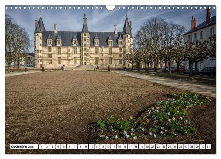 Produktbild: Le long de la Loire (Calendrier mural 2026 DIN A3 vertical), CALVENDO calendrier mensuel