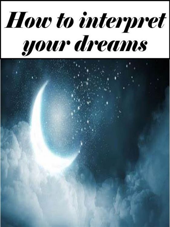 Produktbild: How to interpret your dreams (Edited edition with personal nterpretation)