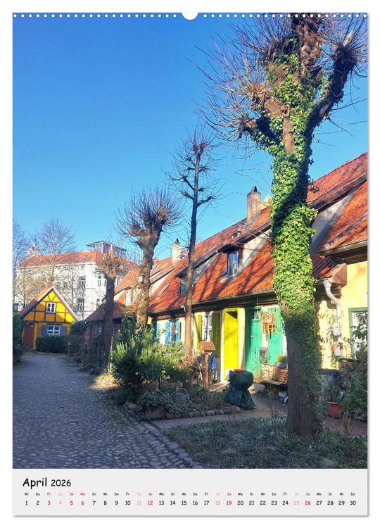 Produktbild: Stralsund - Altstadt und Hafen (Wandkalender 2026 DIN A2 hoch), CALVENDO Monatskalender