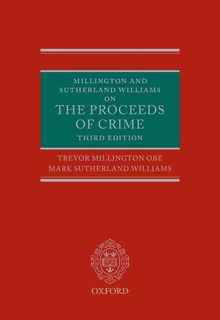 Produktbild: Millington and Sutherland Williams on the Proceeds of Crime