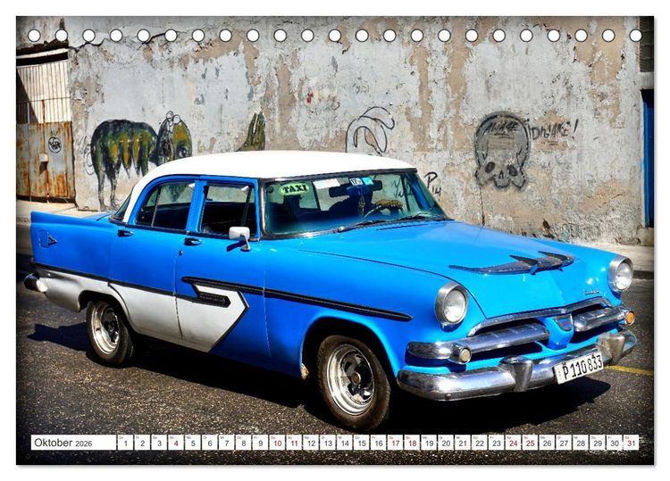 Produktbild: DODGE '55 (Tischkalender 2026 DIN A5 quer), CALVENDO Monatskalender
