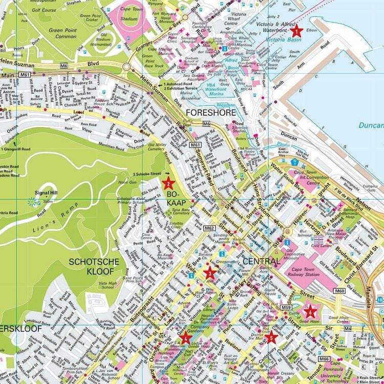 Produktbild: MARCO POLO Cityplan Kapstadt 1:16.000