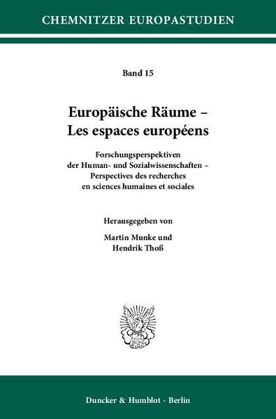Produktbild: Europ&auml;ische R&auml;ume &ndash; Les espaces europ&eacute;ens.