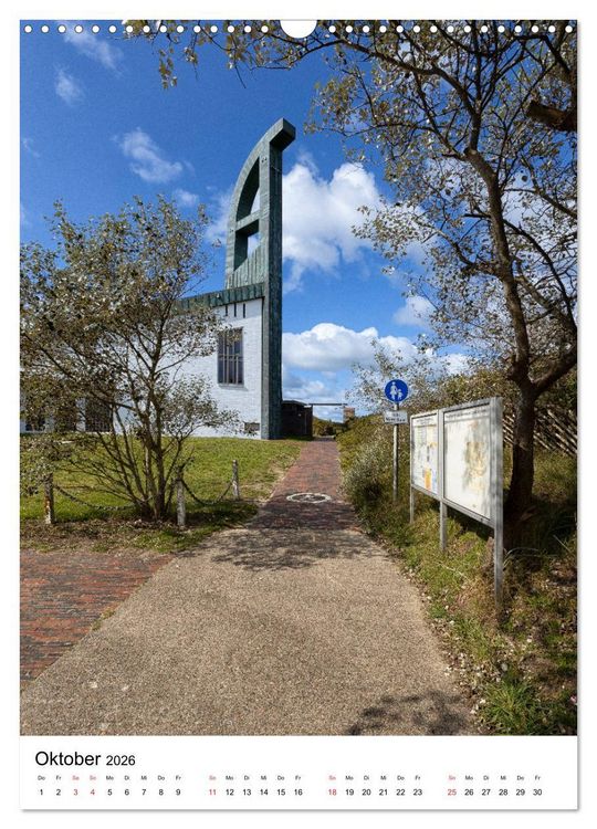 Produktbild: Dein Langeoog - Der besondere Blick (Wandkalender 2026 DIN A3 hoch), CALVENDO Monatskalender