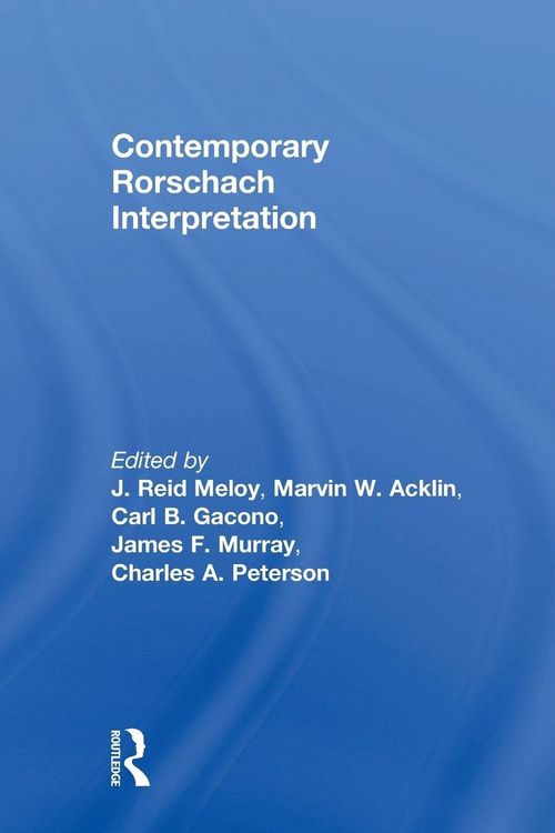 Produktbild: Contemporary Rorschach Interpretation