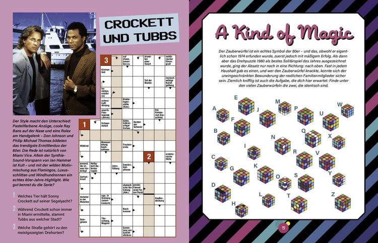 Produktbild: Die 80er R&auml;tselbuch