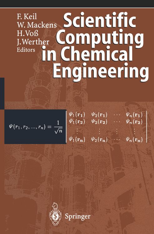 Produktbild: Scientific Computing in Chemical Engineering