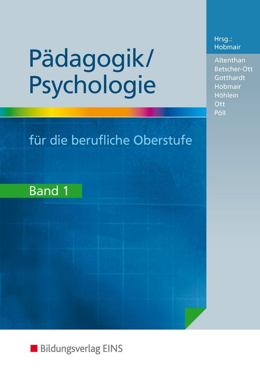 Produktbild: P&auml;dagogik / Psychologie 1 f&uuml;r die berufliche Oberstufe
