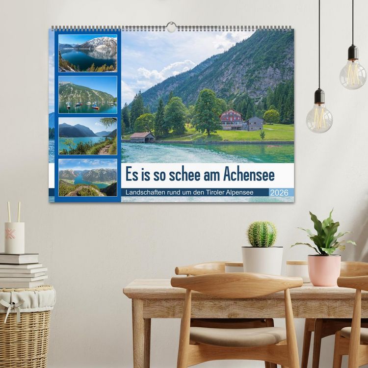 Produktbild: Es is so schee am Achensee 2026 (Wandkalender 2026 DIN A2 quer), CALVENDO Monatskalender