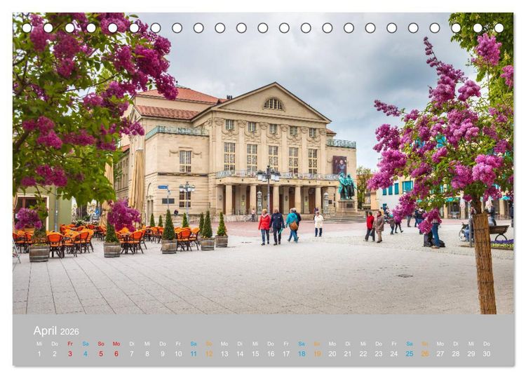 Produktbild: Weimar - das kulturelle Erbe (Tischkalender 2026 DIN A5 quer), CALVENDO Monatskalender